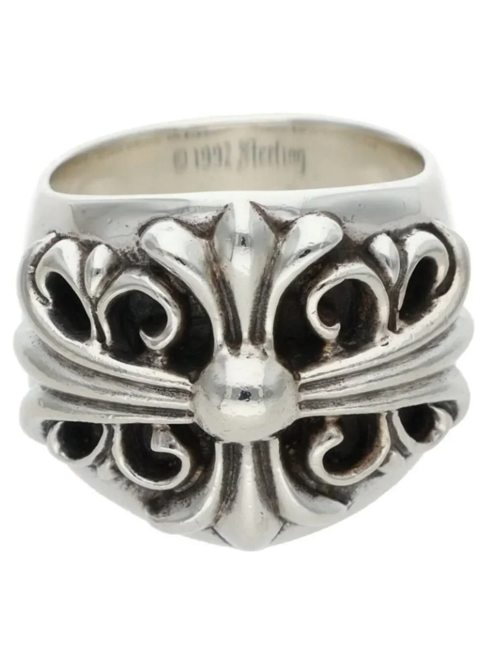Chrome Hearts Keeper Silver Ring